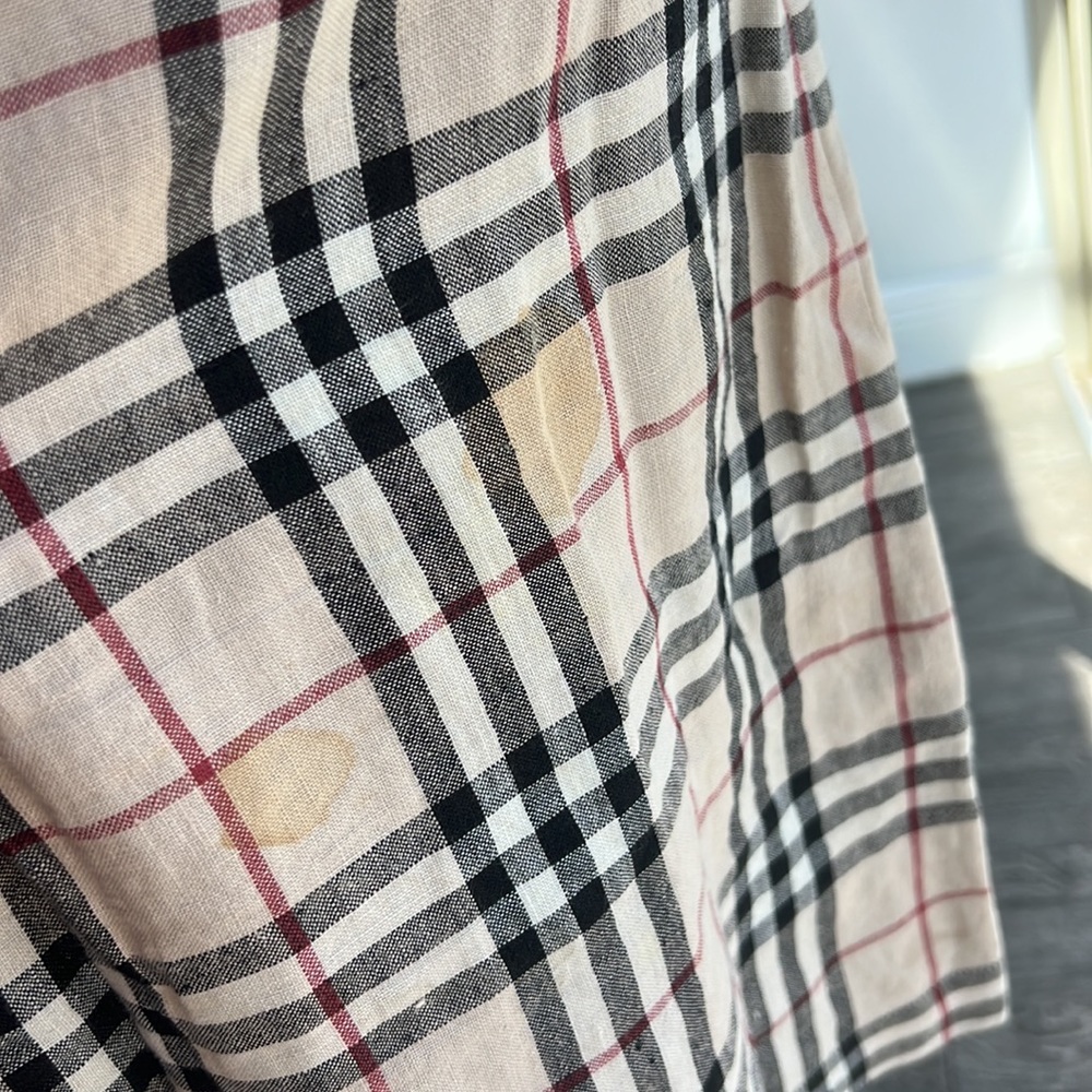 Burberry sleeveless shirt dress - Picture 3 of 5